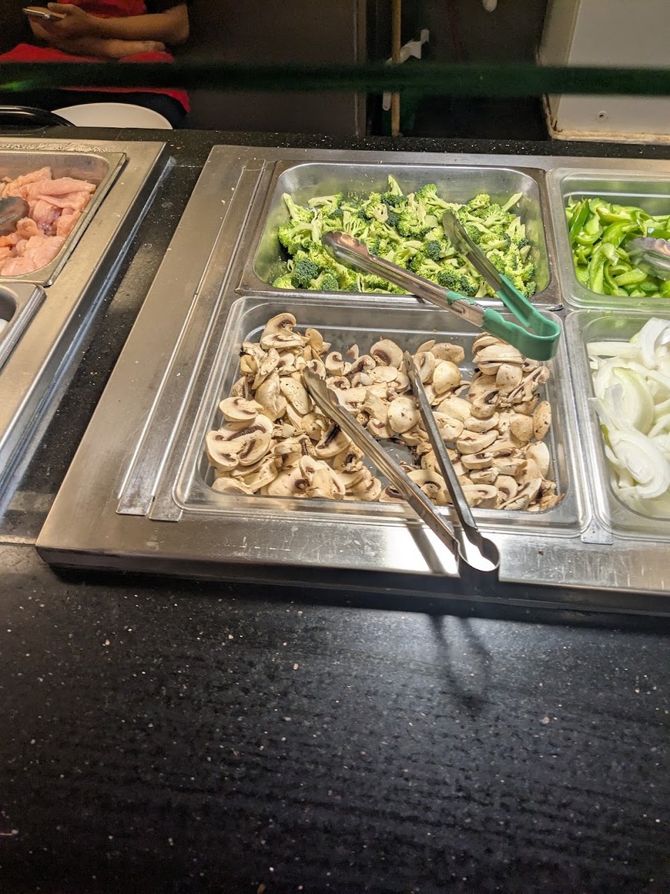 Menu page with appetizers, soup, and fried rice.